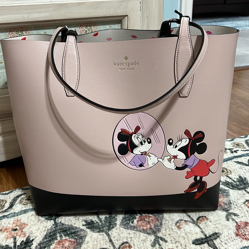 Kate Spade Minnie Mouse Large Reversible Tote